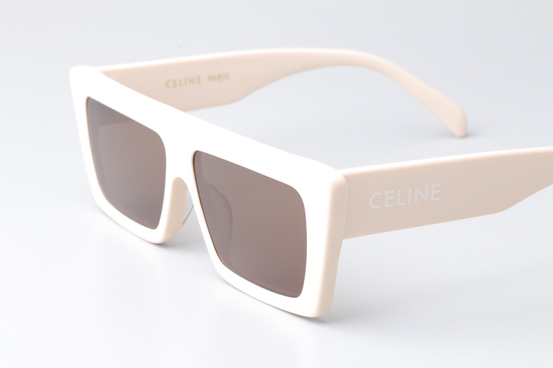 CL40214U Sunglasses Cream Brown