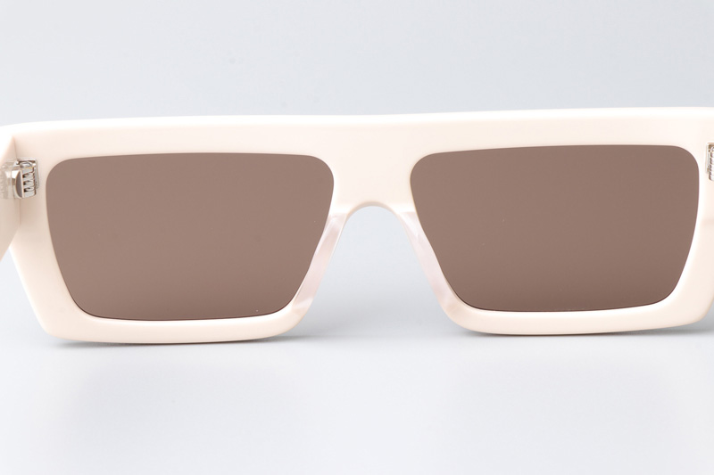 CL40214U Sunglasses Cream Brown