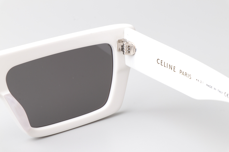 CL40214U Sunglasses White Gray