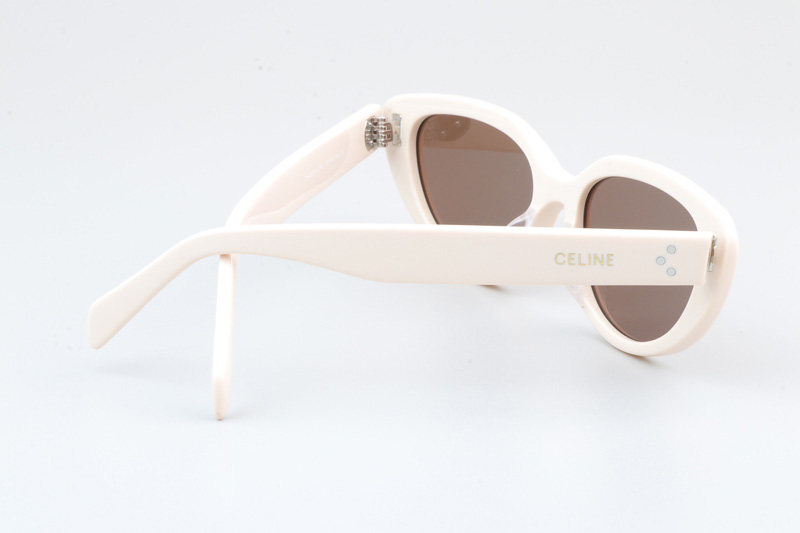 CL40220U Sunglasses Cream Brown