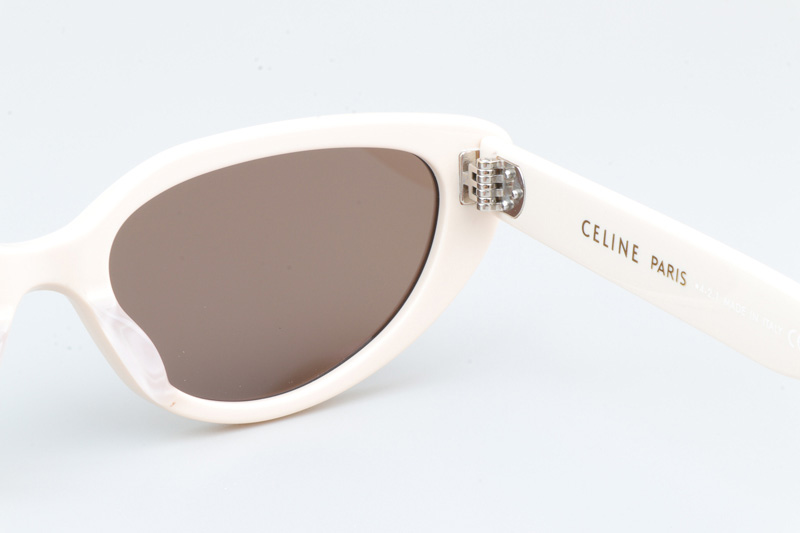 CL40220U Sunglasses Cream Brown