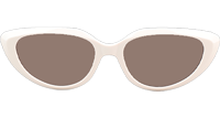 CL40220U Sunglasses Cream Brown