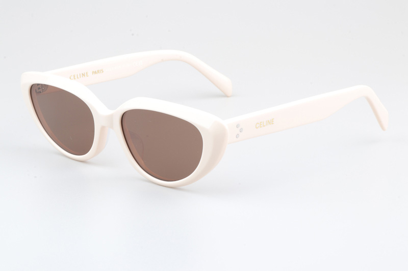 CL40220U Sunglasses Cream Brown