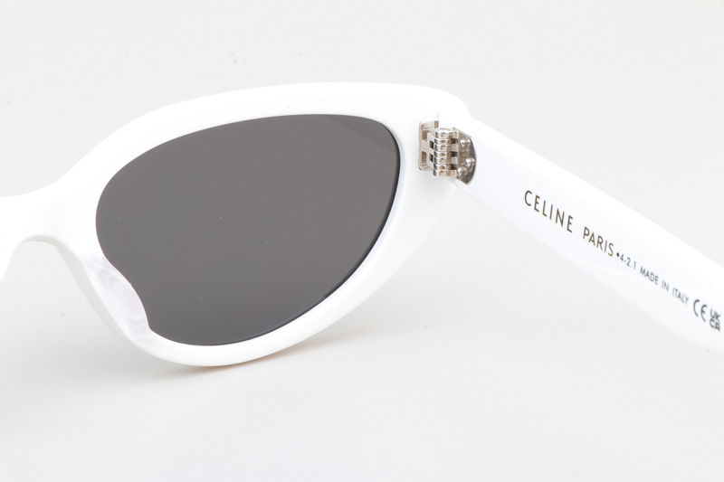 CL40220U Sunglasses White Gray