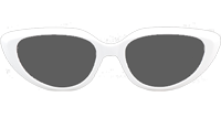 CL40220U Sunglasses White Gray