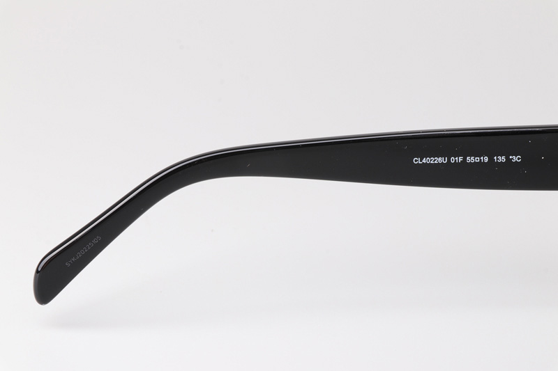 CL40226U Sunglasses Black Gray