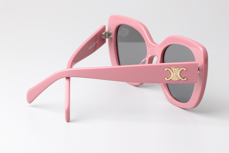 CL40226U Sunglasses Pink Silver