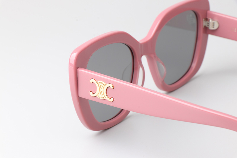 CL40226U Sunglasses Pink Silver