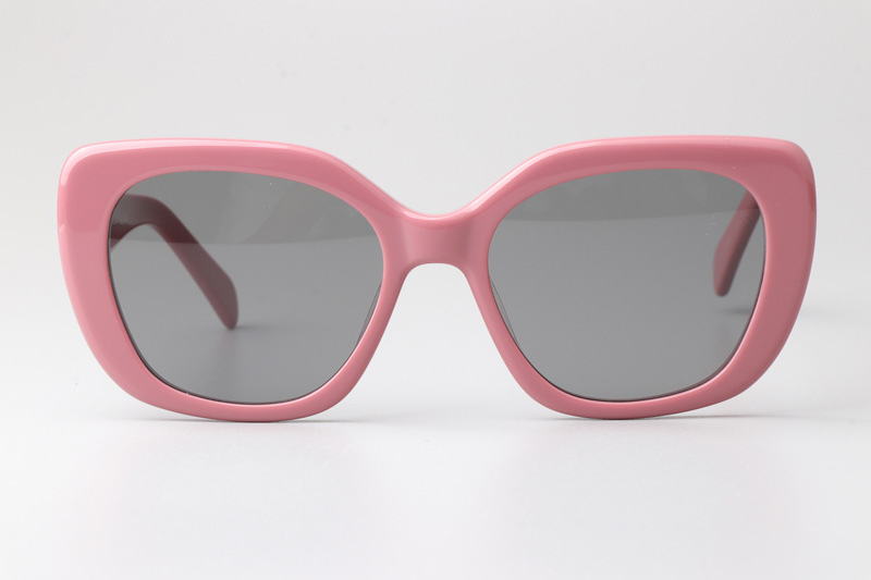 CL40226U Sunglasses Pink Silver