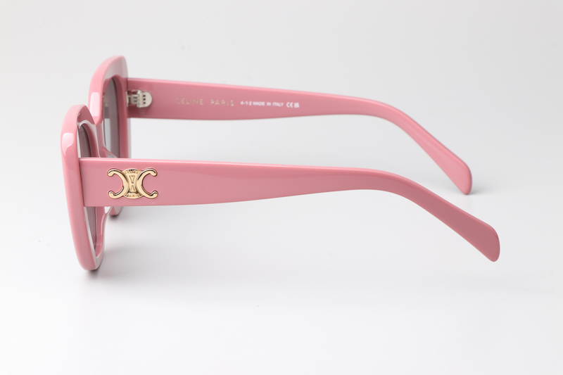 CL40226U Sunglasses Pink Silver