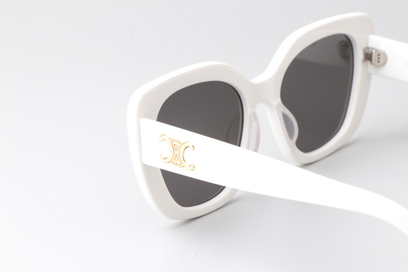 CL40226U Sunglasses White Gray