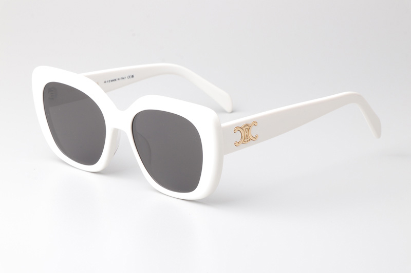 CL40226U Sunglasses White Gray