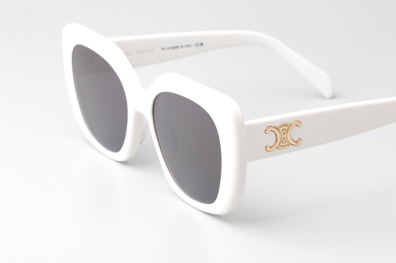 CL40226U Sunglasses White Gray