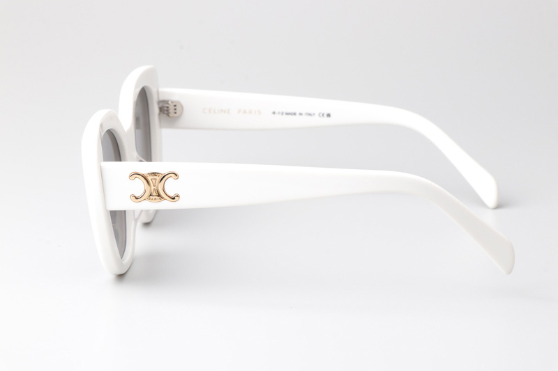 CL40226U Sunglasses White Gray