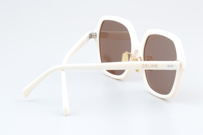 CL40230F Sunglasses Cream Brown