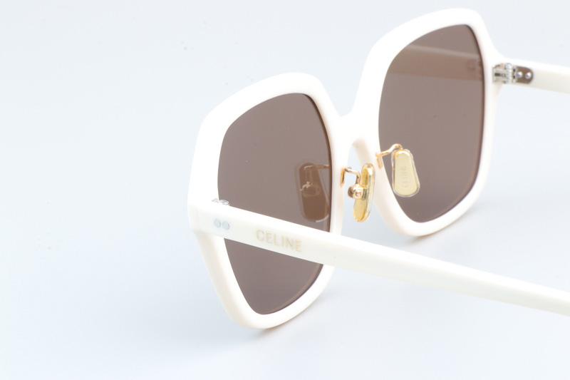 CL40230F Sunglasses Cream Brown