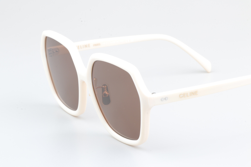 CL40230F Sunglasses Cream Brown