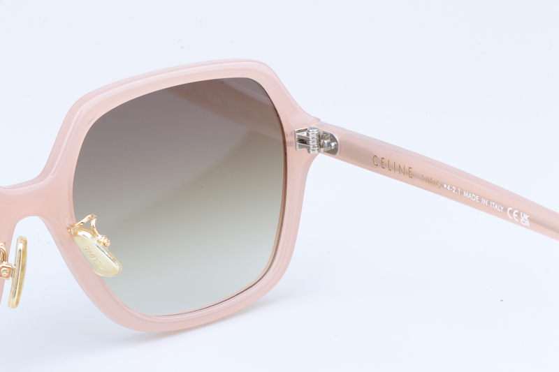 CL40230F Sunglasses Pink Gradient Brown