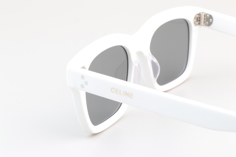 CL40232I Sunglasses White Silver