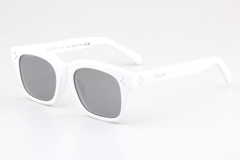 CL40232I Sunglasses White Silver