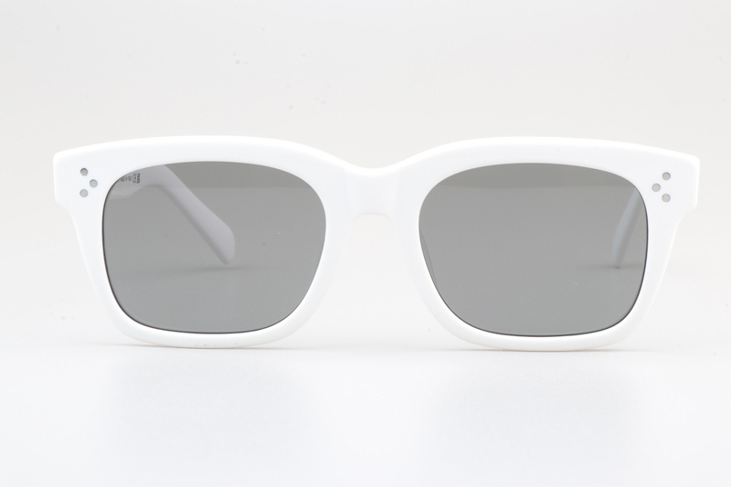 CL40232I Sunglasses White Silver