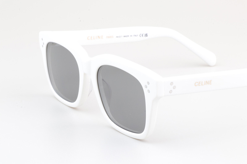 CL40232I Sunglasses White Silver