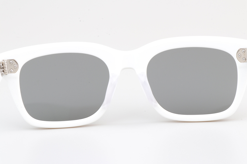 CL40232I Sunglasses White Silver