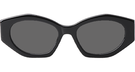 CL40238U Sunglasses Black Silver Gray