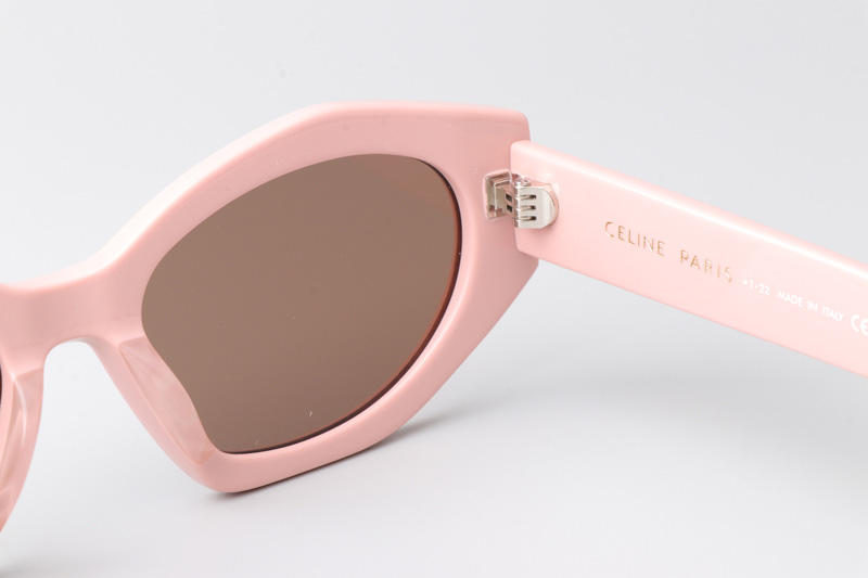 CL40238U Sunglasses Pink Brown