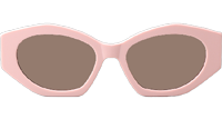 CL40238U Sunglasses Pink Brown