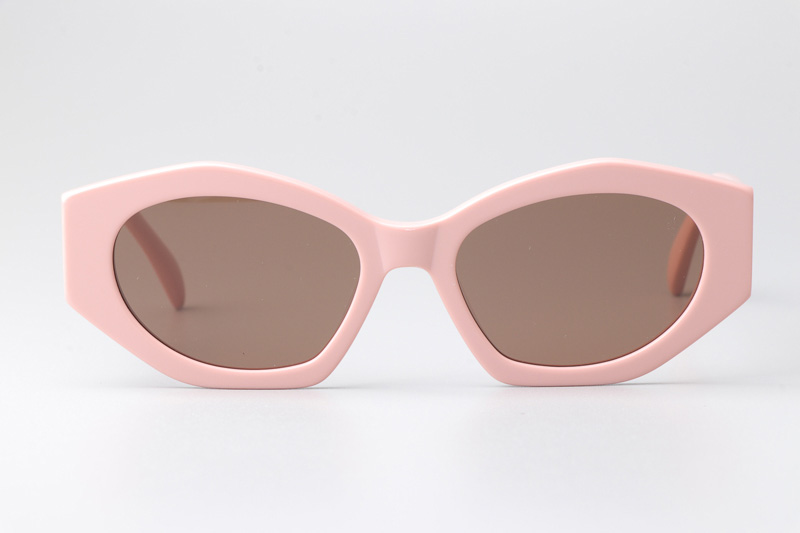 CL40238U Sunglasses Pink Brown