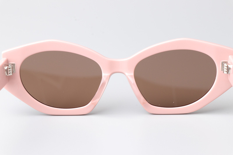 CL40238U Sunglasses Pink Brown