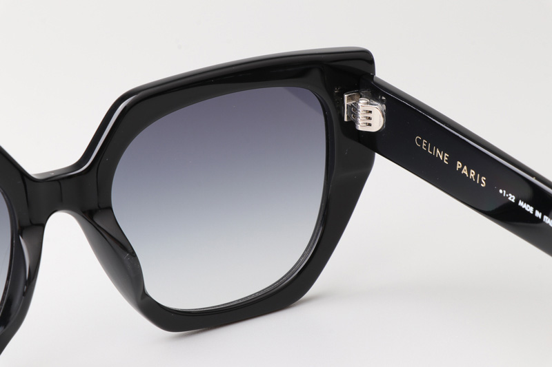 CL40239F Sunglasses Black Gradient Gray