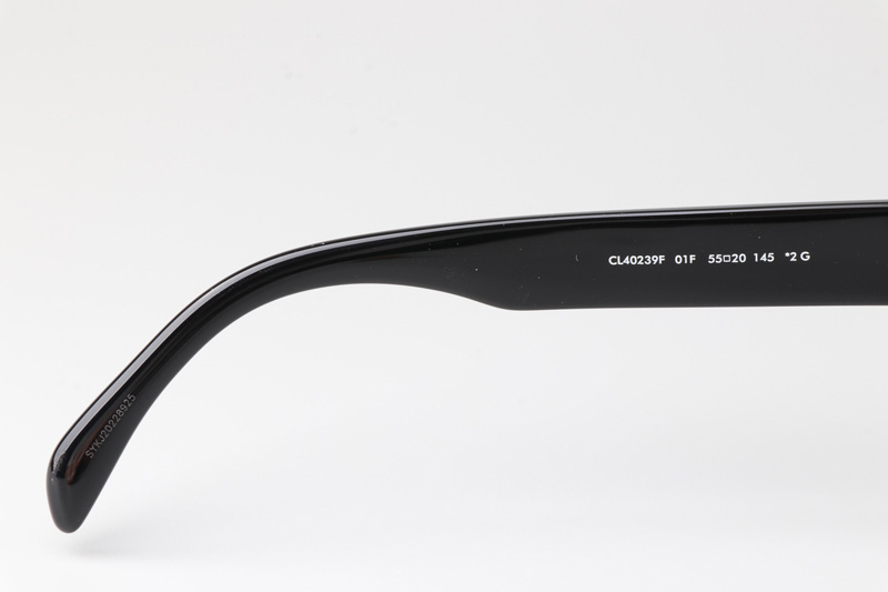 CL40239F Sunglasses Black Gradient Gray