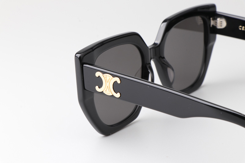 CL40239F Sunglasses Black Gray