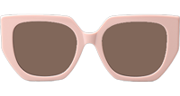 CL40239F Sunglasses Pink Brown