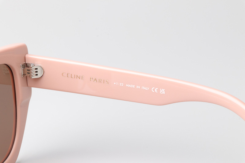 CL40239F Sunglasses Pink Brown