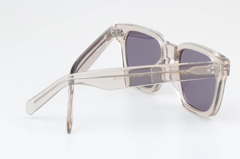 CL40248I Sunglasses Transparent Brown Purple