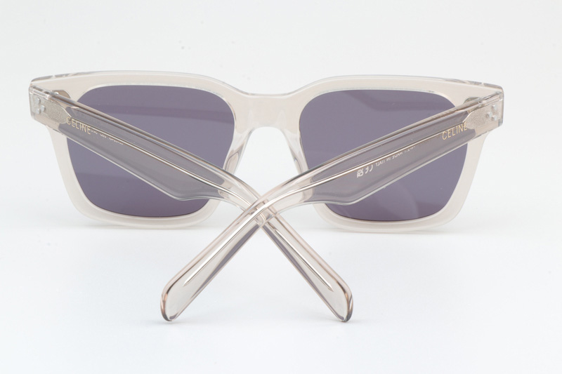 CL40248I Sunglasses Transparent Brown Purple