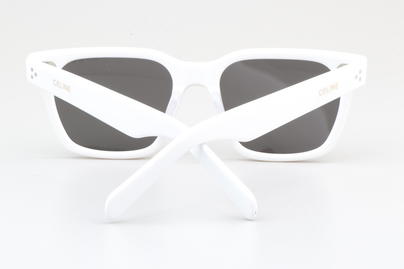 CL40248I Sunglasses White Gray