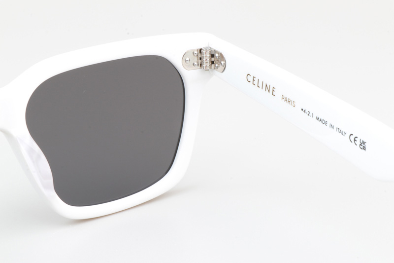 CL40248I Sunglasses White Gray