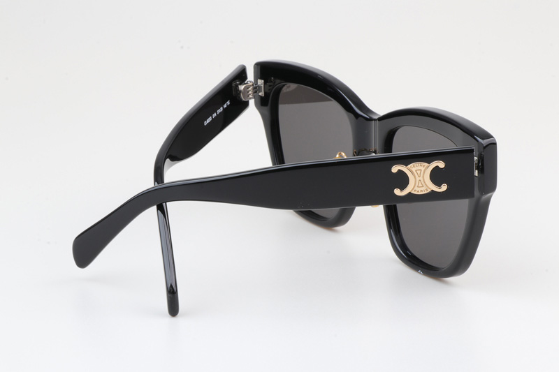 CL40253 Sunglasses Black Gray