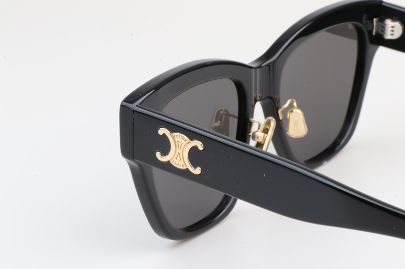 CL40253 Sunglasses Black Gray