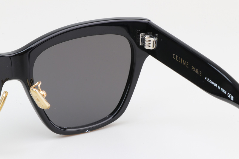 CL40253 Sunglasses Black Gray