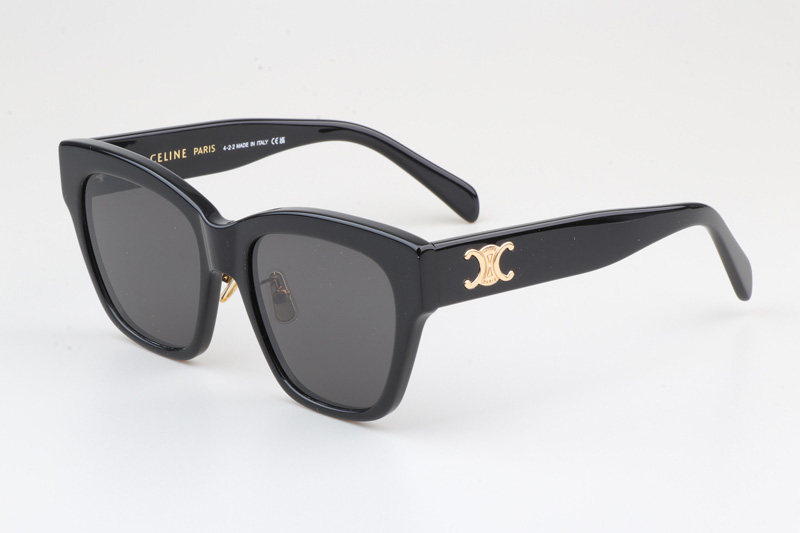 CL40253 Sunglasses Black Gray