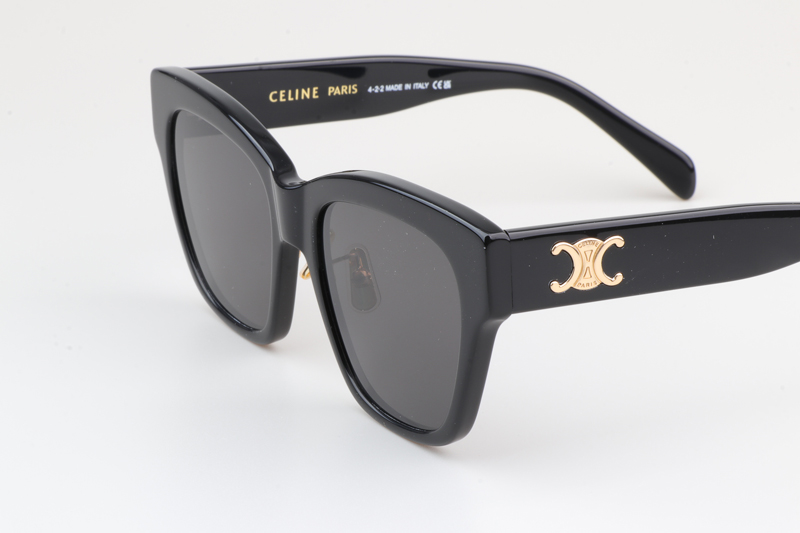 CL40253 Sunglasses Black Gray