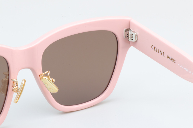 CL40253 Sunglasses Pink Brown