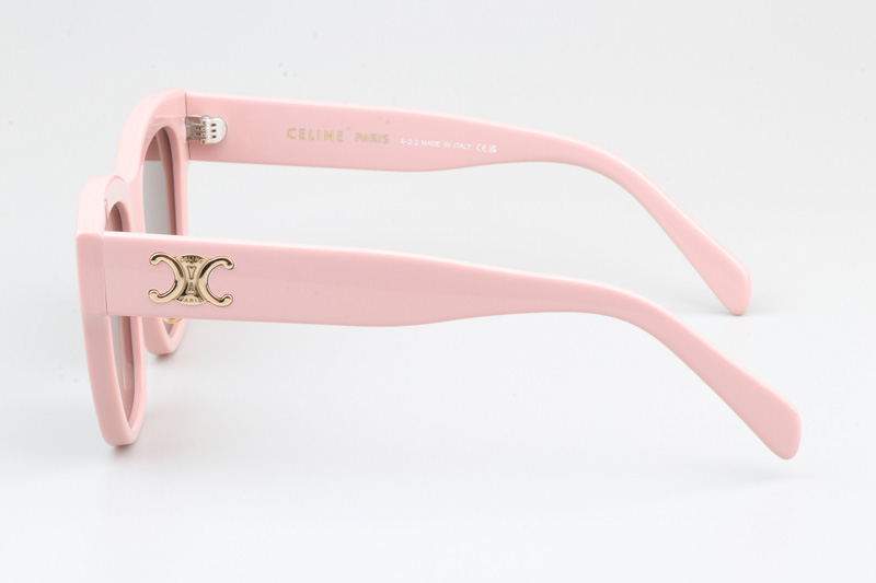 CL40253 Sunglasses Pink Brown