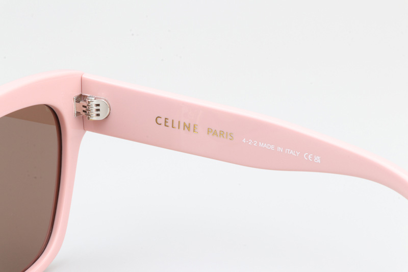 CL40253 Sunglasses Pink Brown