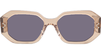 CL40255I Sunglasses Transparent Brown Purple